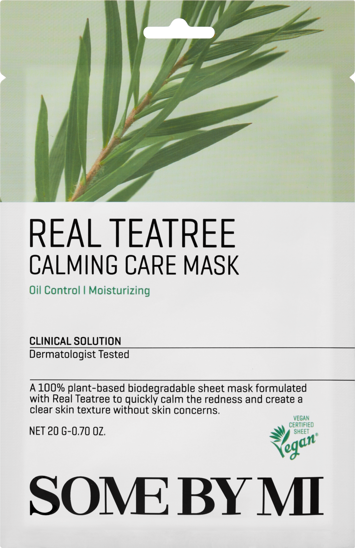 SOMEBYMI Real Tea Tree Calming Care Mask